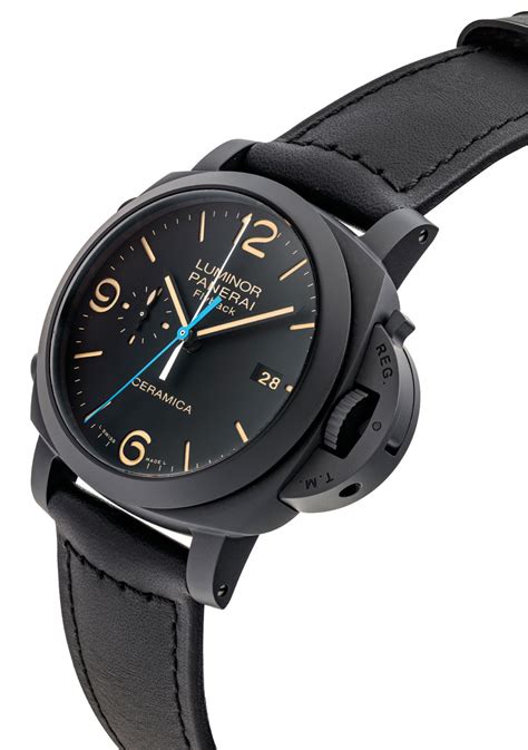 panerai ceramic flyback|panerai luminor models.